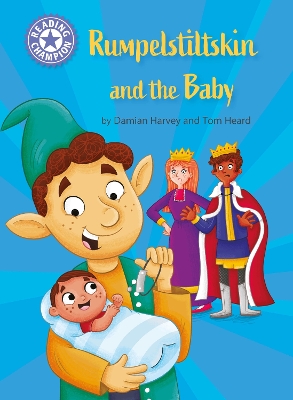 Book cover for Rumpelstiltskin and the baby