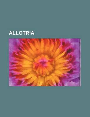 Book cover for Allotria