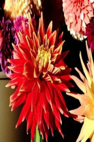 Cover of Floral Journal Brightly Colored Zinnias