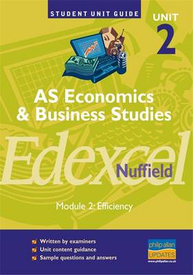 Book cover for Edexcel (Nuffield) Economics and Business Studies AS