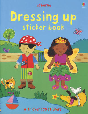 Book cover for Sticker Bk-Dressing Up