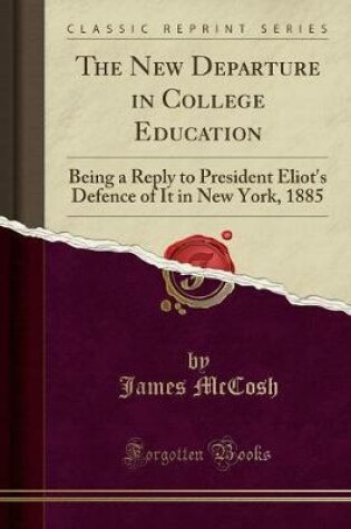 Cover of The New Departure in College Education