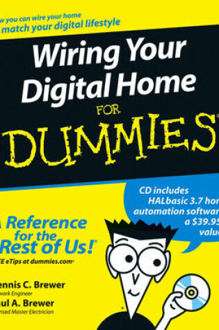 Cover of Wiring Your Digital Home For Dummies