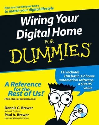 Cover of Wiring Your Digital Home For Dummies