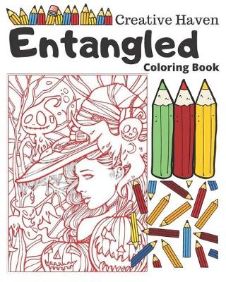 Book cover for Creative Haven Entangled Coloring Book