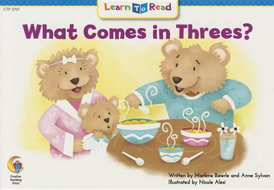 Book cover for What Comes in Threes