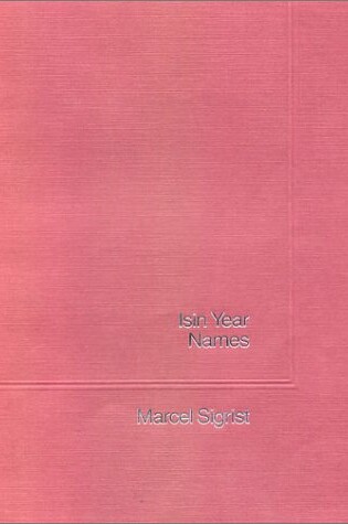 Cover of Isin Year Names