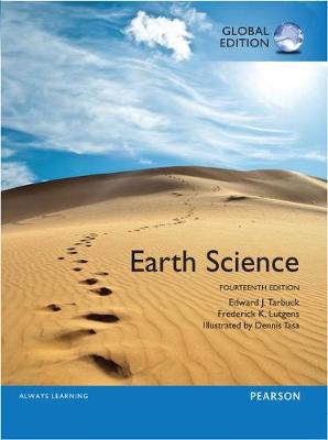 Book cover for Earth Science with MasteringGeology, Global Edition