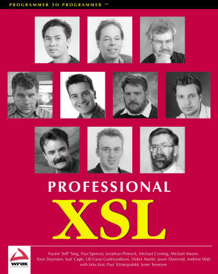 Cover of Professional XSL