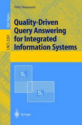 Cover of Quality-Driven Query Answering for Integrated Information Systems