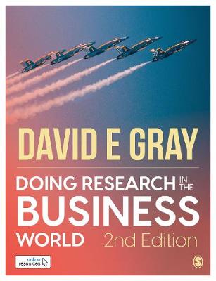 Book cover for Doing Research in the Business World: Paperback with Interactive eBook