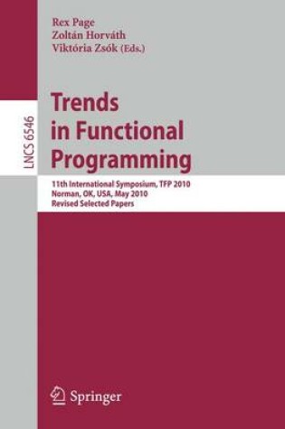 Cover of Trends in Functional Programming