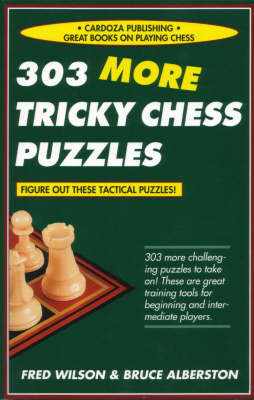 Book cover for 303 More Tricky Chess Puzzles