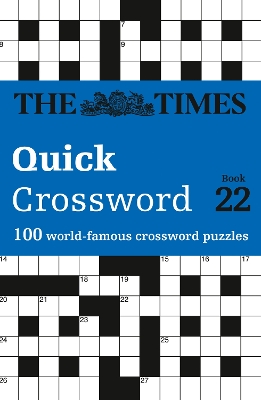 Book cover for The Times Quick Crossword Book 22