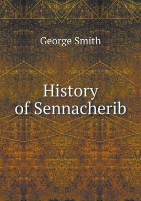 Book cover for History of Sennacherib