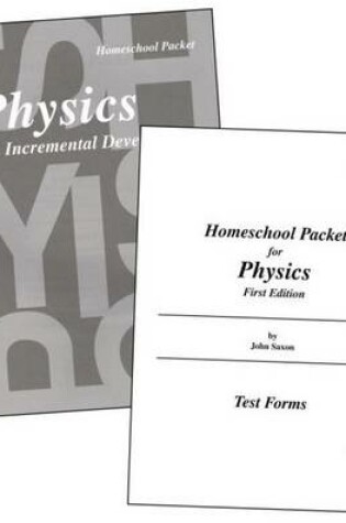 Cover of Saxon Physics Homeschool Packet