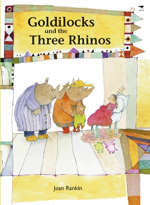 Book cover for Goldilocks & the three rhinos