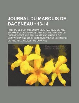 Book cover for Journal Du Marquis de Dageneau (13-14)