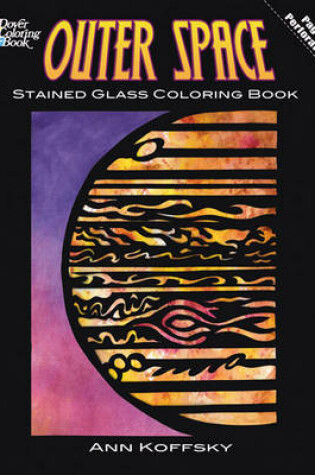 Cover of Rights Reverted-Outer Space Stained Glass Coloring Book
