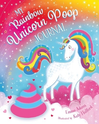 Book cover for My Rainbow Unicorn Poop Journal (PB)