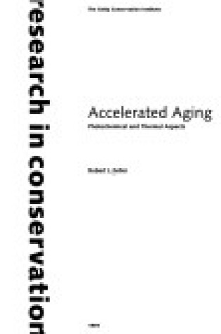 Cover of Accelerated Aging