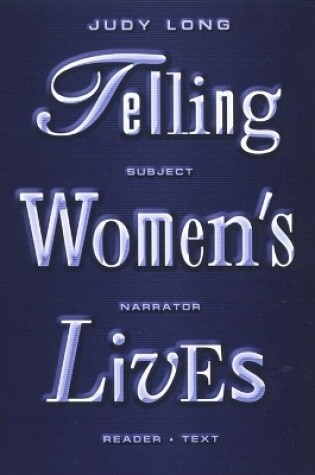 Cover of Telling Women's Lives