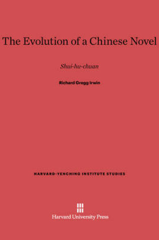 Cover of The Evolution of a Chinese Novel