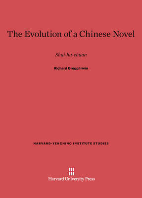 Book cover for The Evolution of a Chinese Novel