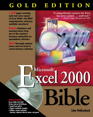 Book cover for EXCEL 2000 Bible