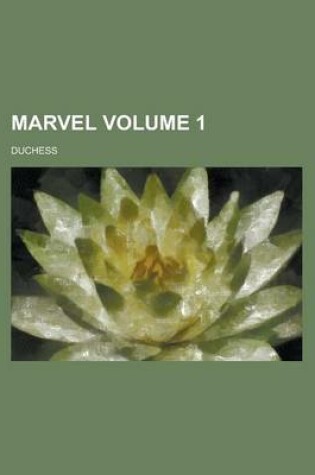 Cover of Marvel Volume 1