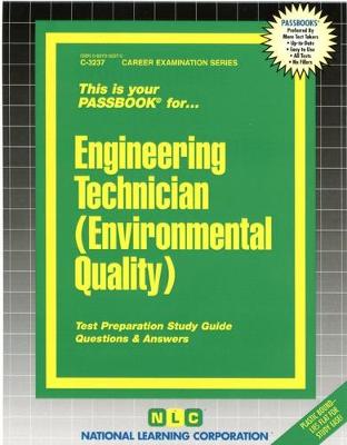 Book cover for Engineering Technician (Environmental Quality)