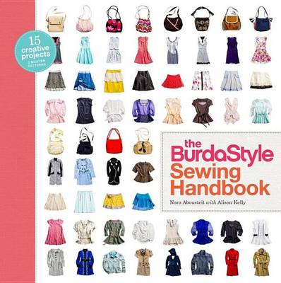 Book cover for The Burdastyle Sewing Handbook