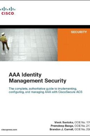 Cover of AAA Identity Management Security