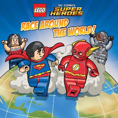 Book cover for LEGO DC SUPER HEROES Race Around the World