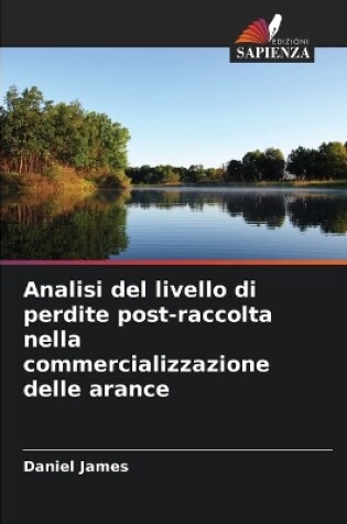 Cover of Analisi del livello di perdite post-raccolta nella commercializzazione delle arance