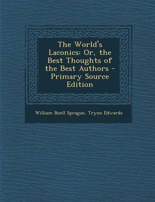 Book cover for The World's Laconics