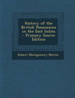 Book cover for History of the British Possessions in the East Indies