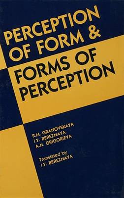 Book cover for Perception of Form and Forms of Perception