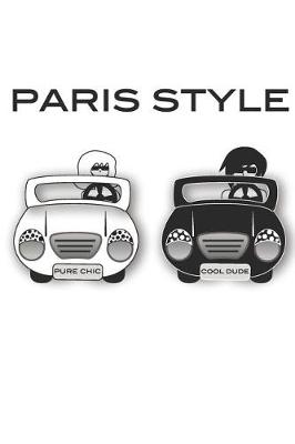 Book cover for Couple in Sports Car Paris Style Journal