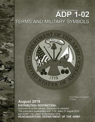 Book cover for Army Doctrine Publication ADP 1-02 Terms and Military Symbols August 2018