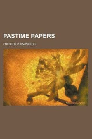 Cover of Pastime Papers