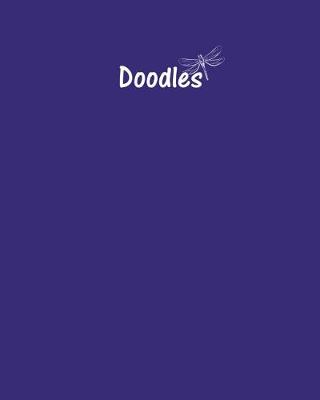 Book cover for Doodles Journal - Great for Sketching, Doodling or Planning with Purple Cover