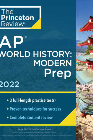 Cover of Princeton Review AP World History: Modern Prep, 2022