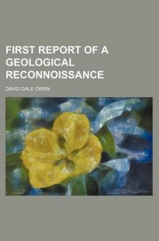 Cover of First Report of a Geological Reconnoissance