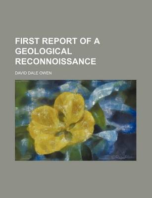 Book cover for First Report of a Geological Reconnoissance