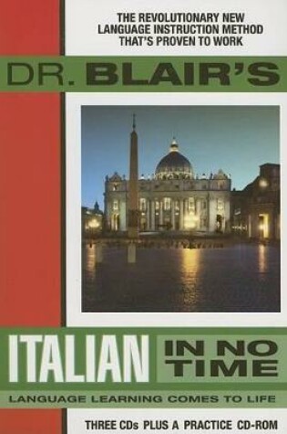 Cover of Dr Blair's Italian in No Time