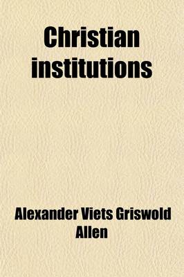 Book cover for Christian Institutions