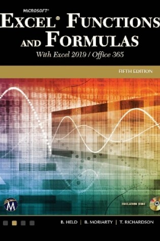 Cover of Microsoft Excel Functions and Formulas with Excel 2019/Office 365