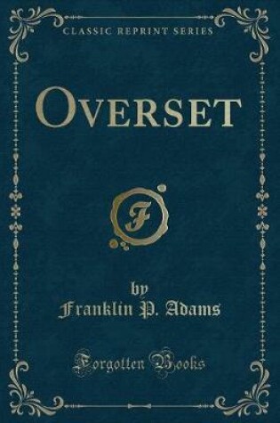 Cover of Overset (Classic Reprint)