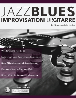 Book cover for Jazzblues-Improvisation für Gitarre